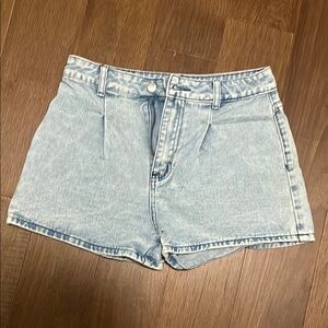 Light Blue Denim Women's Shorts